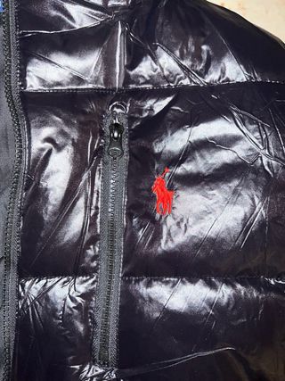 Abrigo Polo Ralph Lauren Negro Brillante