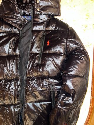 Abrigo Polo Ralph Lauren Negro Brillante