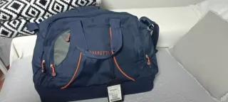 Bolso de tiro Beretta azul y naranja