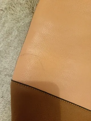 Bolso Parfois Rosa y Marrón 3 en 1