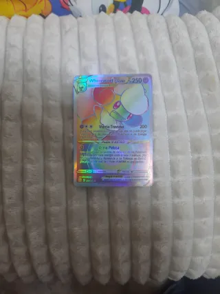 Carta Pokémon Whimsicott V-ASTRO Arcoíris