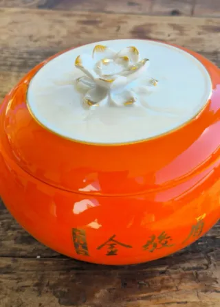 Bombonera porcelana china