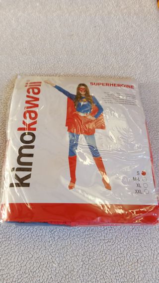 Disfraz de Superheroína Mujer Nuevo Talla S