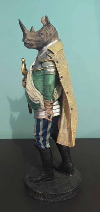 Kare Sir Rhino Standing 42 cm Handmade