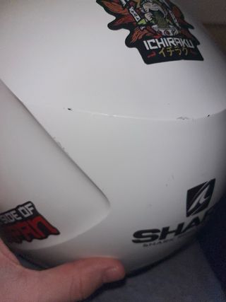 Casco Moto Shark Blanco