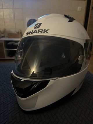 Casco Moto Shark Blanco