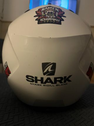Casco Moto Shark Blanco