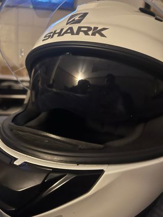Casco Moto Shark Blanco