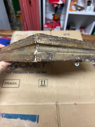 Antiguo relicario 16 reliquias Tierra Santa