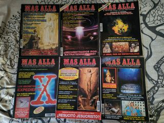 Revista Más Allá 1996 Num. 83,84,85,86,87 y 88