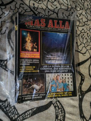 Revista Más Allá 1996 Num. 83,84,85,86,87 y 88