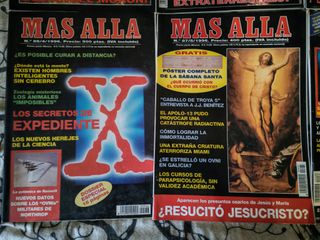 Revista Más Allá 1996 Num. 83,84,85,86,87 y 88
