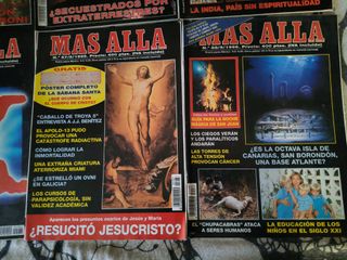 Revista Más Allá 1996 Num. 83,84,85,86,87 y 88