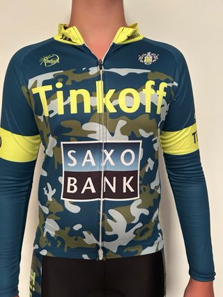 Traje Ciclismo Niño Tinkoff Saxo Bank niño 8-12