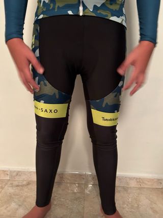 Traje Ciclismo Niño Tinkoff Saxo Bank niño 8-12