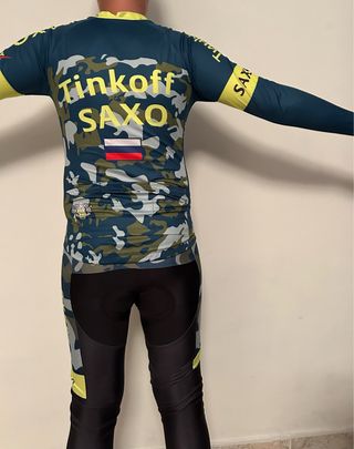 Traje Ciclismo Niño Tinkoff Saxo Bank niño 8-12