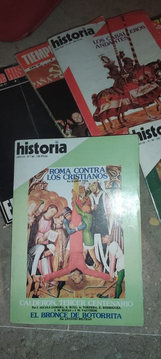 Lote revistas historia