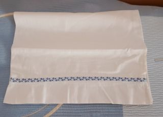 Sábana antigua de algodón.