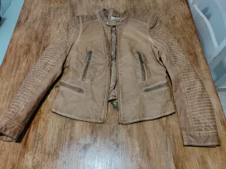 Chaqueta de cuero Inside marrón