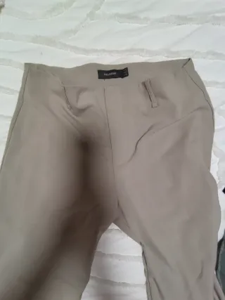 Pantalón vestir PULL&BEAR beige