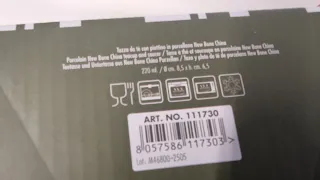 Coppia tazze natalizie con piattino