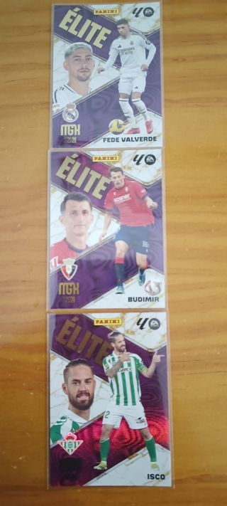 3 Cromos Élite Megacracks 25/26 De mi canal.