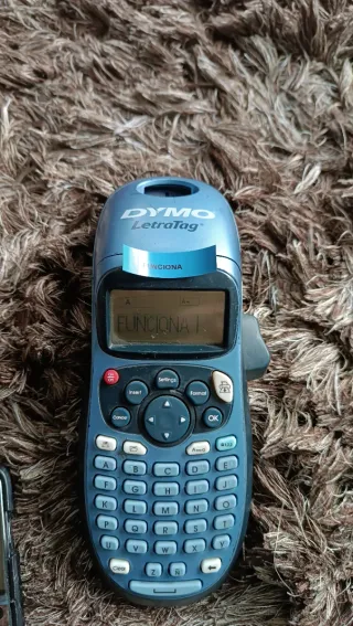 Impresora de etiquetas Dymo LetraTag azul