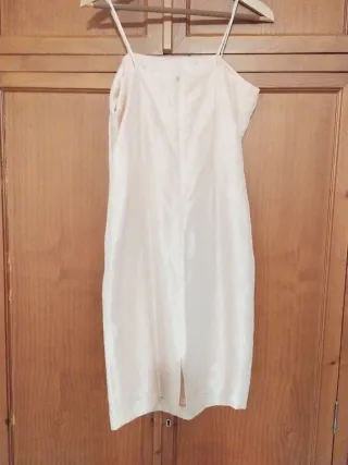 Vestido lencero blanco