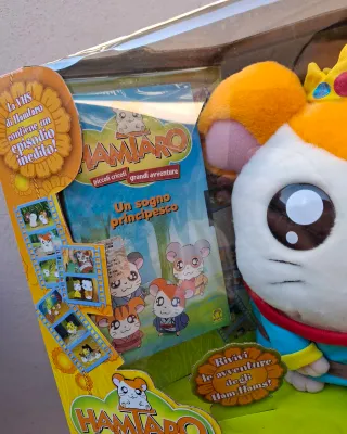 Hamtaro Il Principe Hamtaro con VHS