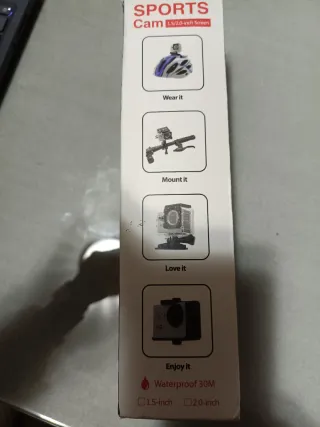 Cámara Acuática HD 1080P