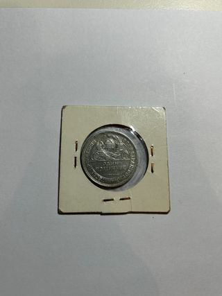 4 Monedas 50 Kopeks Rusia Plata 1924-1926