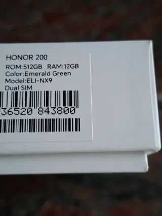 Honor 200 12/512GB con caja