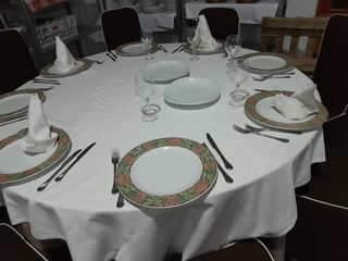 Platos de presentación decorados