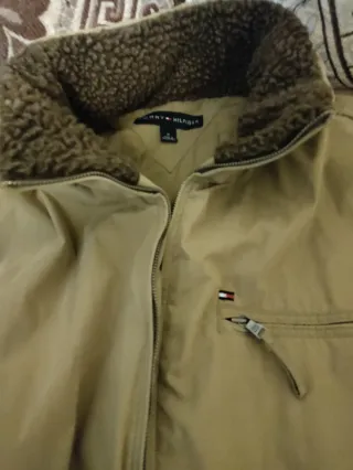 Chaqueta Tommy Hilfiger Beige Talla M talla L