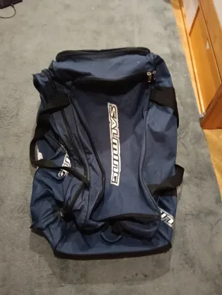 Mochila portero hockey con ruedas Salming