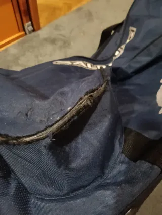 Mochila portero hockey con ruedas Salming