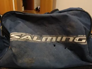 Mochila portero hockey con ruedas Salming