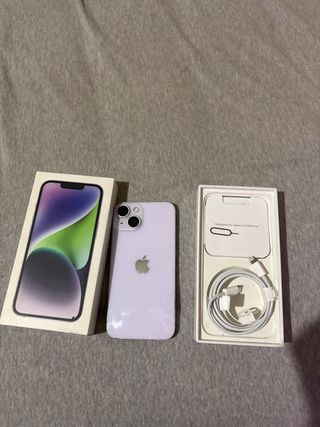 iPhone 14 Rosa/Morado Poco Uso