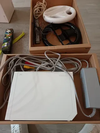 Nintendo Wii Completa con Juegos y Accesorios