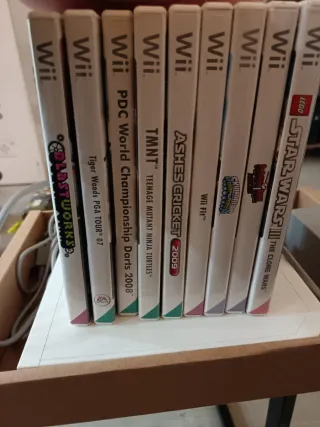 Nintendo Wii Completa con Juegos y Accesorios