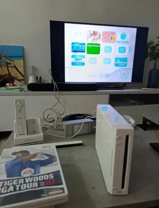 Nintendo Wii Completa con Juegos y Accesorios