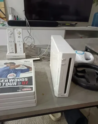 Nintendo Wii Completa con Juegos y Accesorios