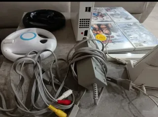 Nintendo Wii Completa con Juegos y Accesorios