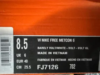 Nike Free Metcon 6 Scarpe da Ginnastica