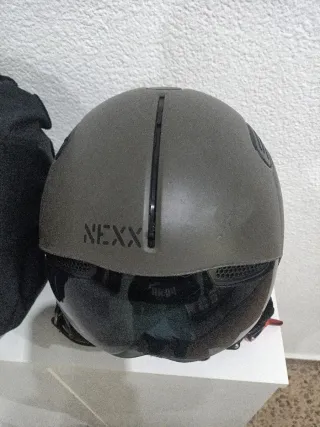 Casco Jet Nexx XXL con Visera Solar