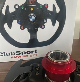 Volante Fanatec ClubSport V2.5 + Pedales V3 + BMW