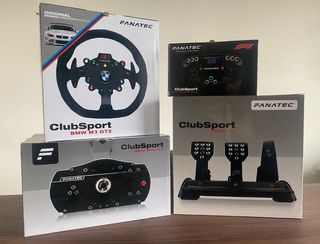 Volante Fanatec ClubSport V2.5 + Pedales V3 + BMW