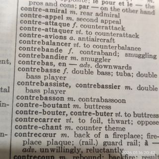 Diccionario french-english