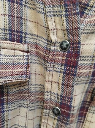 Camisa Vaquera de Franela a Cuadros para Mujer Lev