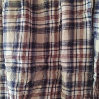 Camisa cuadros manga larga